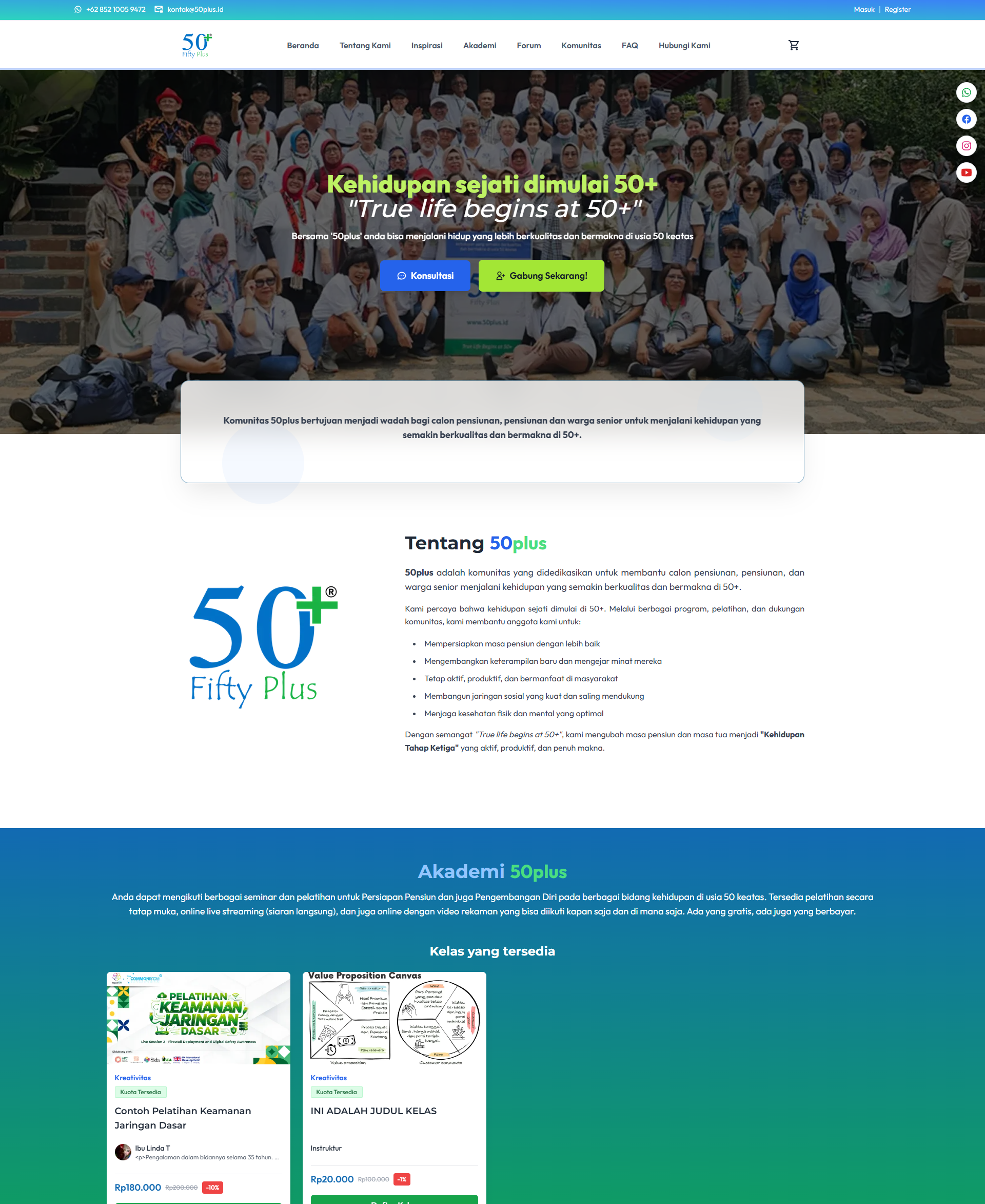 Komunitas 50Plus